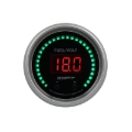 Picture of Autometer 52.4mm Black Switchable 0-100 Fuel Level / 8-18V Voltmeter Sport-Comp Elite Digital Gauge