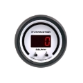 Picture of Autometer 52.4mm White Two Channel 0-2000 Degree Pyrometer (EGT) Phantom Elite Digital Gauge
