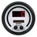 Picture of Autometer 85.7mm White Switchable 260 MPH / 260 KM/H Speedometer Phantom Elite Digital Gauge