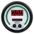 Picture of Autometer 85.7mm White Switchable 260 MPH / 260 KM/H Speedometer Phantom Elite Digital Gauge