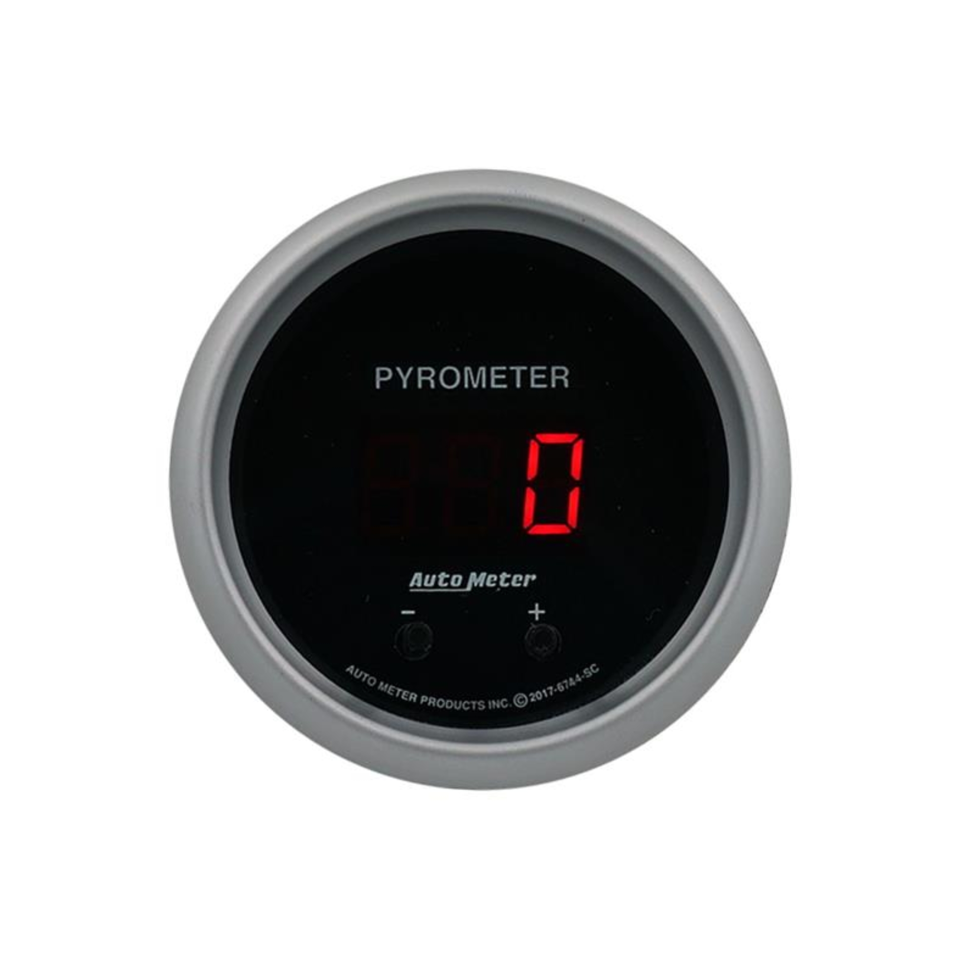 Picture of Autometer 52.4mm Black Two Channel 0-2000 Degree Pyrometer (EGT) Sport-Comp Elite Digital Gauge