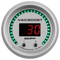 Picture of Autometer 52.4mm Silver Switchable 0-1600 PSI/0-110 BAR Vacuum/Boost Ultra-Lite Elite Digital Gauge