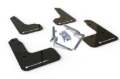 Picture of Rally Armor RAL UR Blk Flap/Wht Logo Mud Flaps - MF51-UR-BLK/WH
