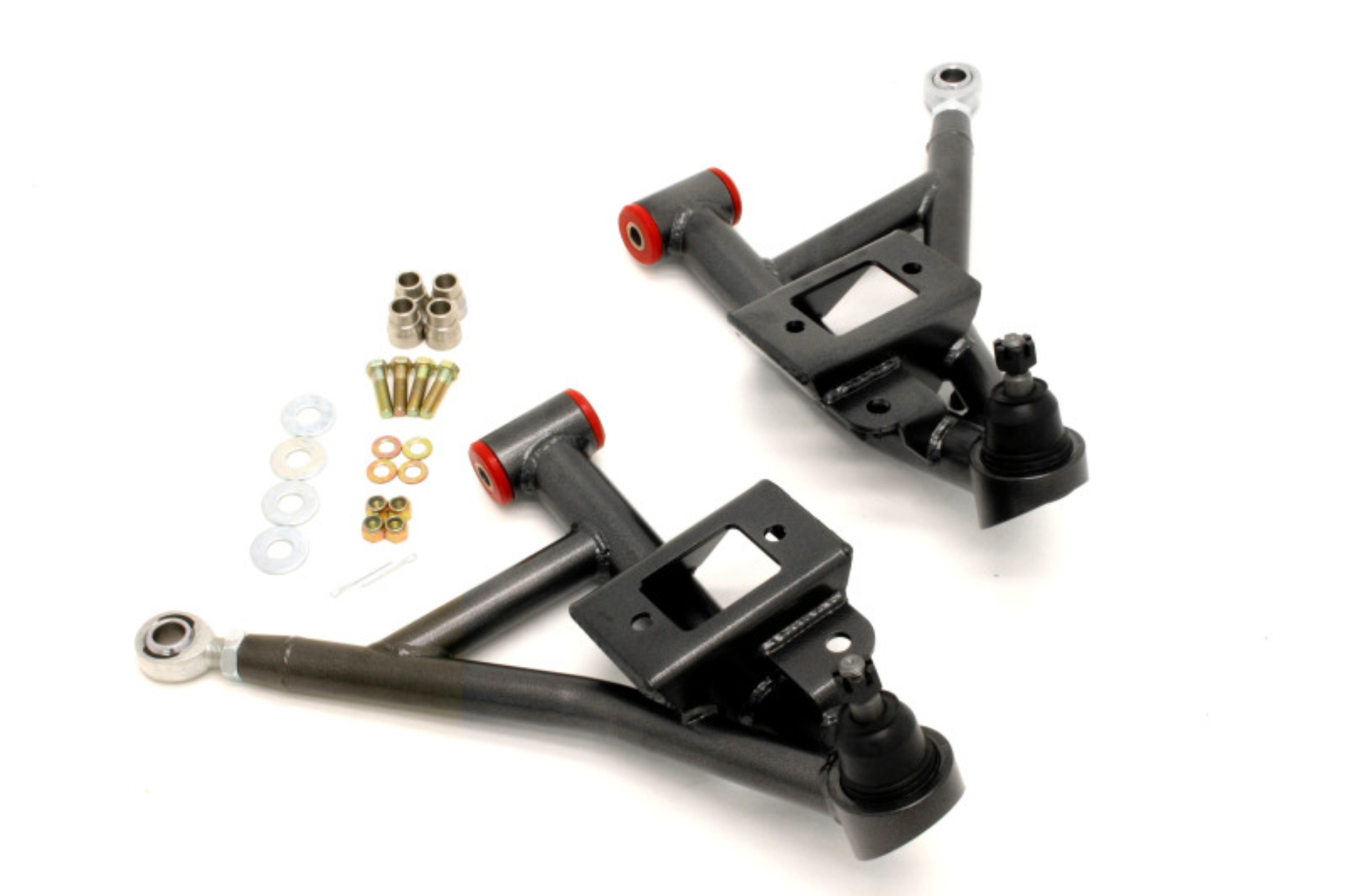 Picture of BMR 93-02 F-Body Adj. Lower A-Arms Poly/Rod End Combo - Black Hammertone