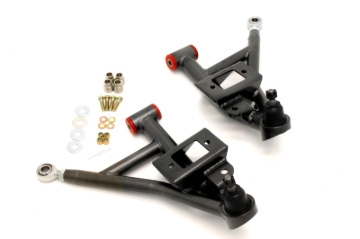 Picture of BMR 93-02 F-Body Adj. Lower A-Arms Poly/Rod End Combo - Black Hammertone