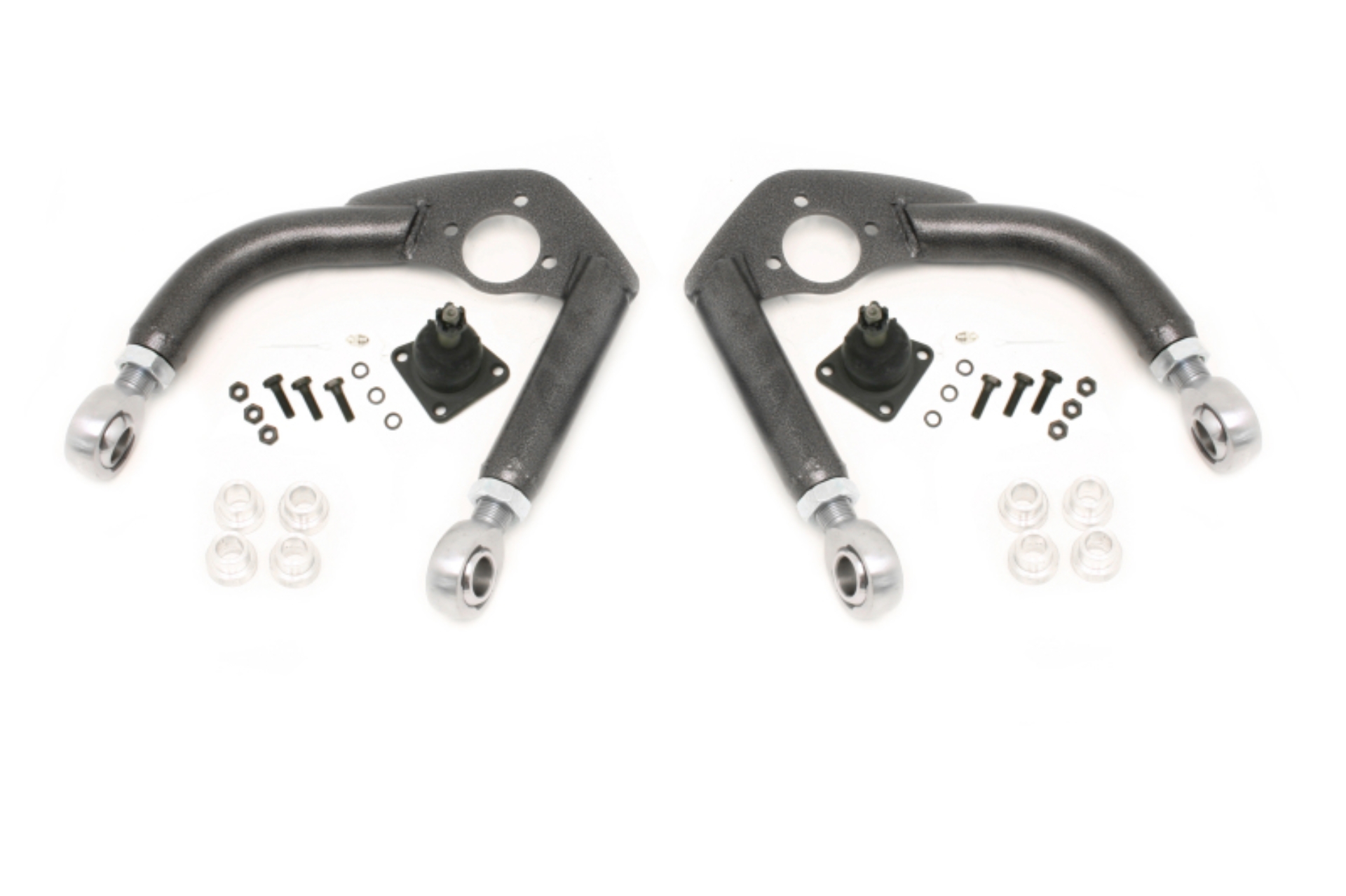 Picture of BMR 93-02 F-Body Upper A-Arms w/ Adj. Rod Ends - Black Hammertone