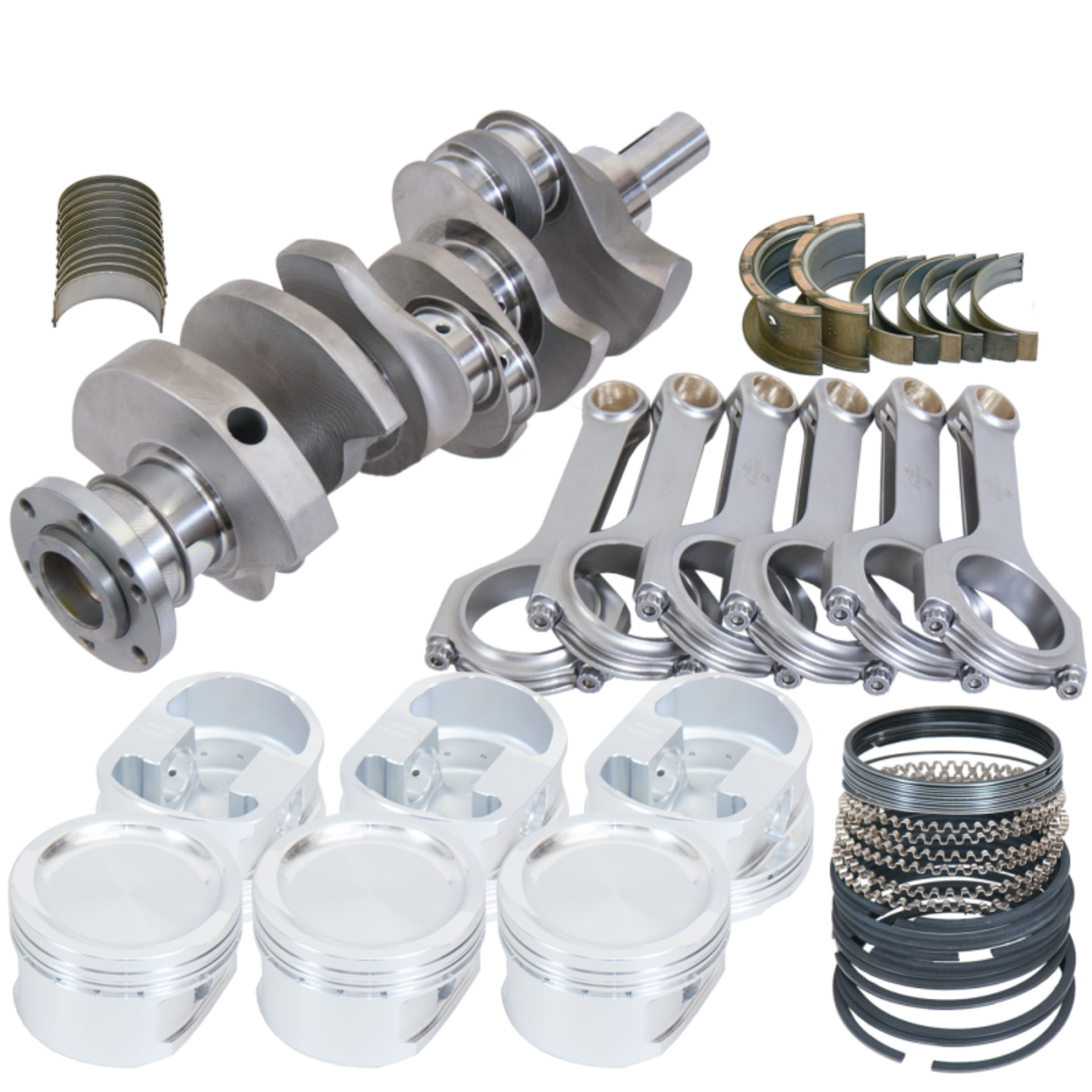 Picture of Eagle Buick 3.8L V6 Internal Balance Rotating Assembly Kit w/ Upgraded Piston Pins