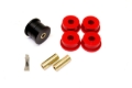 Picture of BMR 12-15 5th Gen Camaro Differential Mount Bushing Kit (Poly/Delrin Combo) - Black/Red