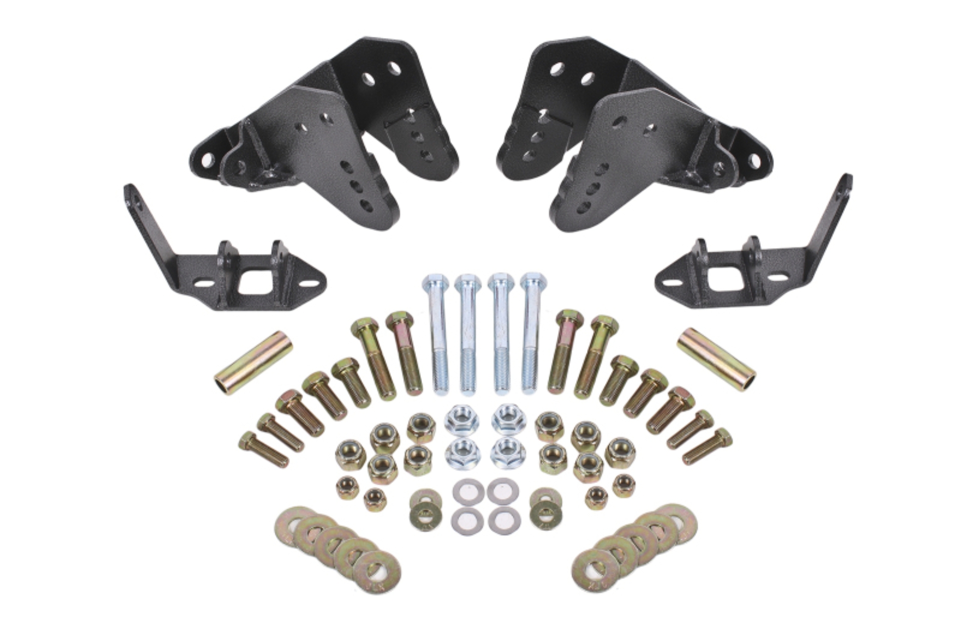 Picture of BMR 78-87 G-Body Rear Coilover Conversion Kit w/ Control Arm Bracket - Black Hammertone