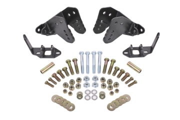Picture of BMR 78-87 G-Body Rear Coilover Conversion Kit w/ Control Arm Bracket - Black Hammertone