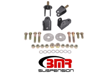 Picture of BMR 79-04 Fox Mustang Rear Coilover Conversion Kit w/o Control Arm Bracket - Black Hammertone