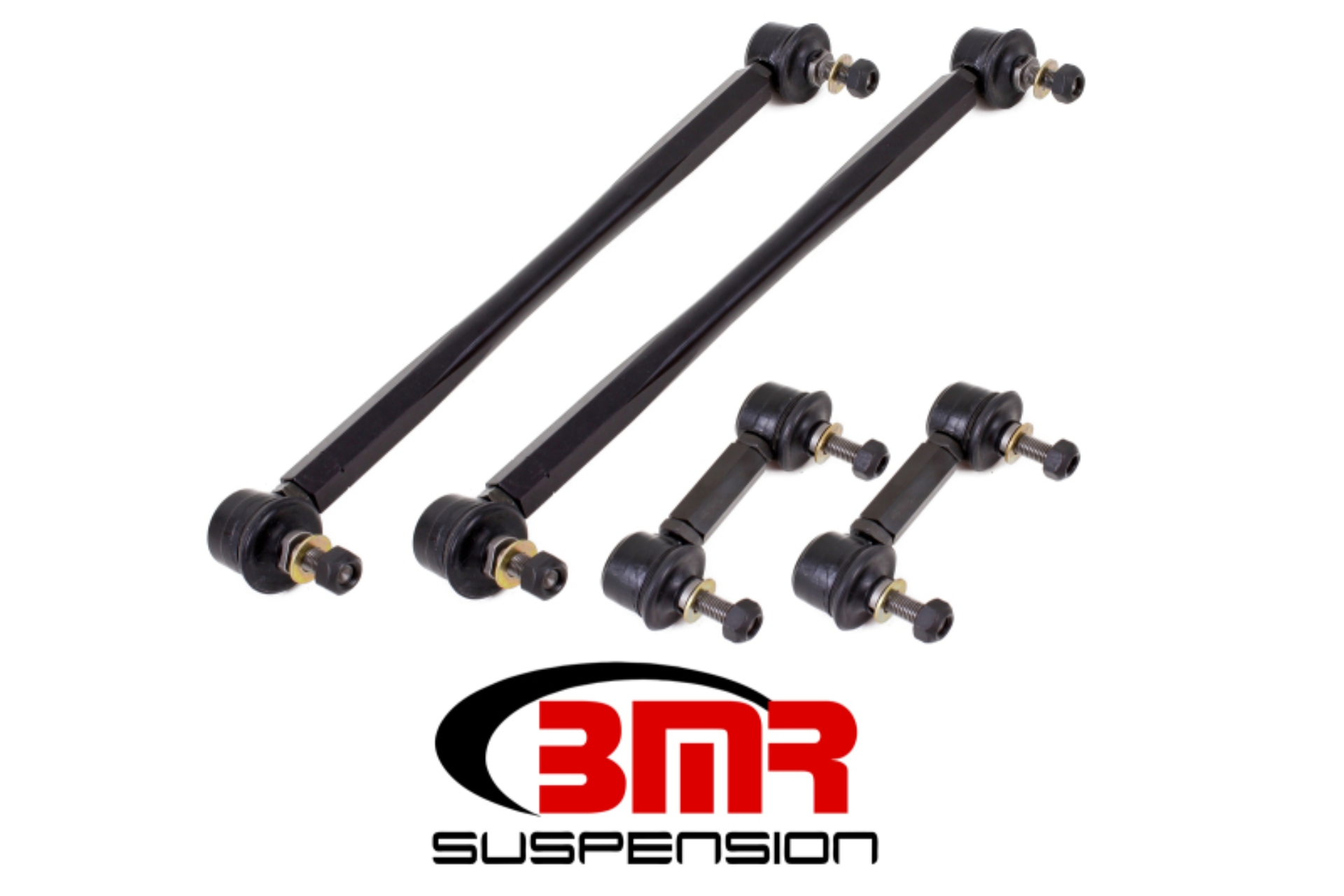 Picture of BMR 10-11 5th Gen Camaro Front and Rear Sway Bar End Link Kit - Black