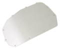 Picture of BMR 78-87 G-Body A/C Delete Panel (Aluminum) - Bare w /BMR Logo