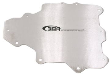 Picture of BMR 93-02 F-Body A/C Delete Panel (Aluminum) - Bare w/ BMR Logo