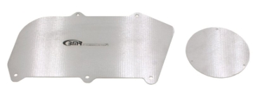 Picture of BMR 64-72 A-Body Heater Delete Panel Aluminum (Non-A/C Vehicles Only) - Bare w/BMR Logo