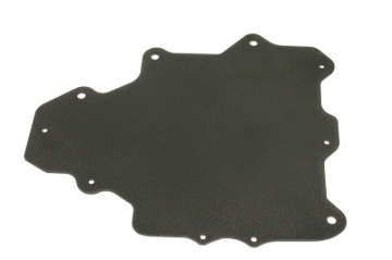 Picture of BMR 93-02 F-Body A/C Delete Panel (Aluminum) - Black Hammertone