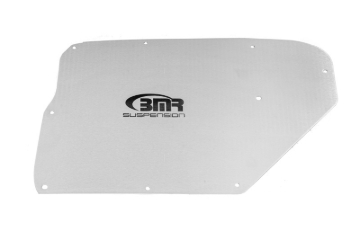 Picture of BMR 64-67 A-Body A/C Delete Panel (Aluminum) - Bare w/ BMR Logo