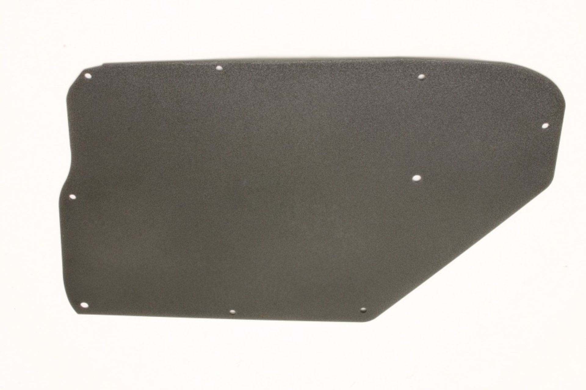 Picture of BMR 64-67 A-Body A/C Delete Panel (Aluminum) - Black Hammertone