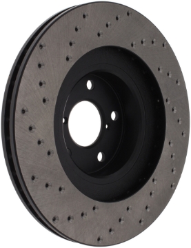 Picture of Sport Cross Drilled Brake Rotor; Front Right