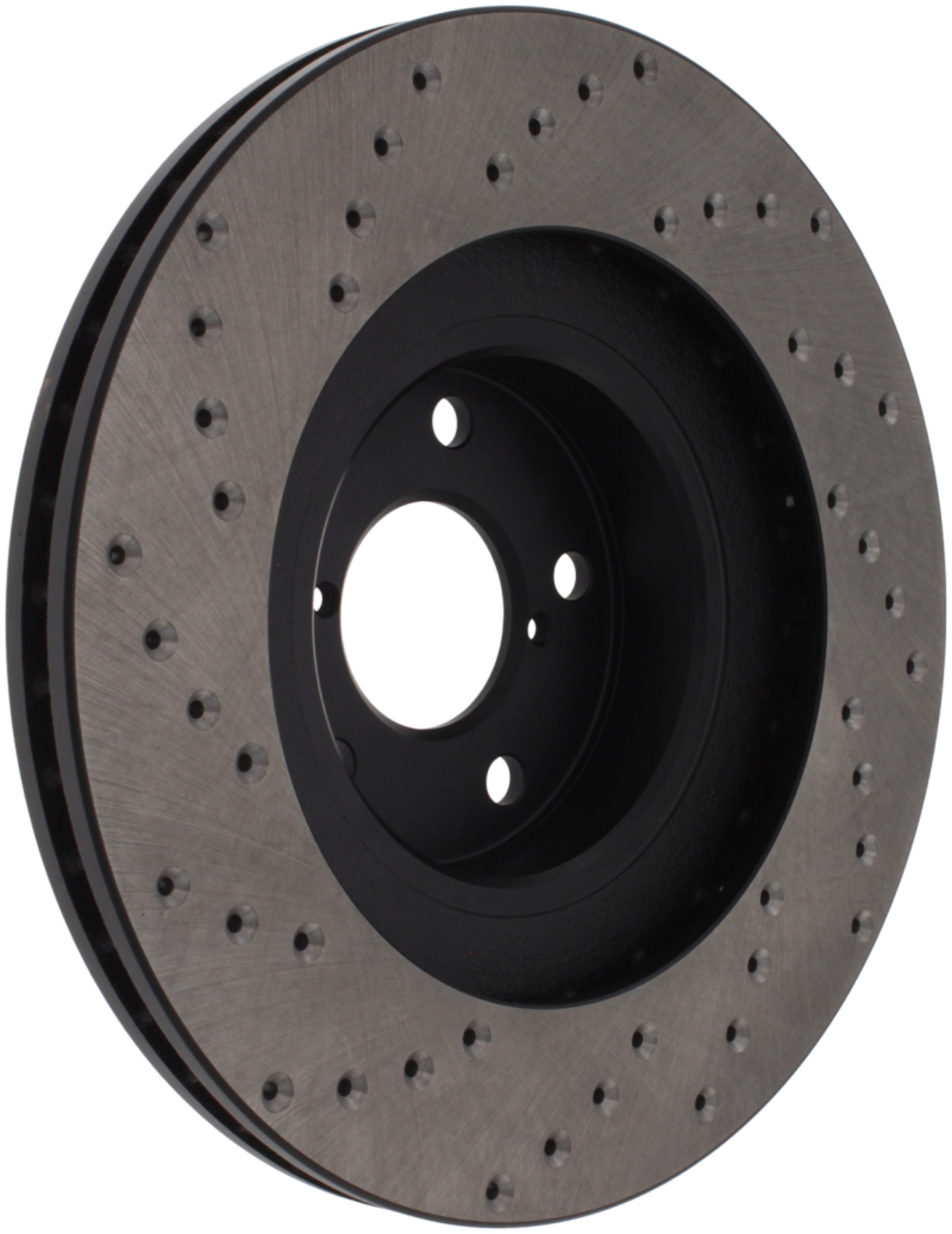 Picture of Sport Cross Drilled Brake Rotor; Front Left