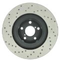 Picture of Sport Cross Drilled Brake Rotor; Front Left