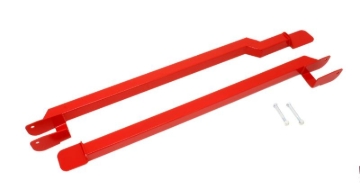 Picture of BMR 93-02 F-Body Non-Convertible Weld-On Boxed Subframe Connectors - Red