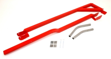 Picture of BMR 82-82 3rd Gen F-Body Weld-On Boxed Subframe Connectors (Outside Frame Exhaust) - Red