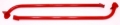 Picture of BMR 05-14 S197 Mustang Weld-On Tubular Subframe Connectors - Red