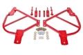Picture of BMR 10-15 5th Gen Camaro Bolt-On Subframe Connectors - Red