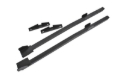 Picture of BMR 94-04 Mustang Hardtop Only Weld-On Boxed Premium Subframe Connectors - Black Hammertone