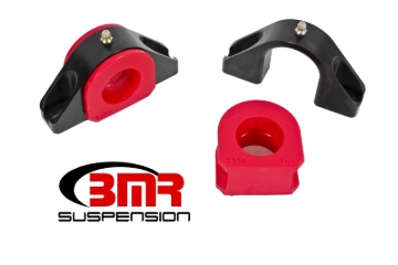 Picture of BMR Universal 1.375in Billet Aluminum Sway Bar Mount Mount (Polyurethane) - Black