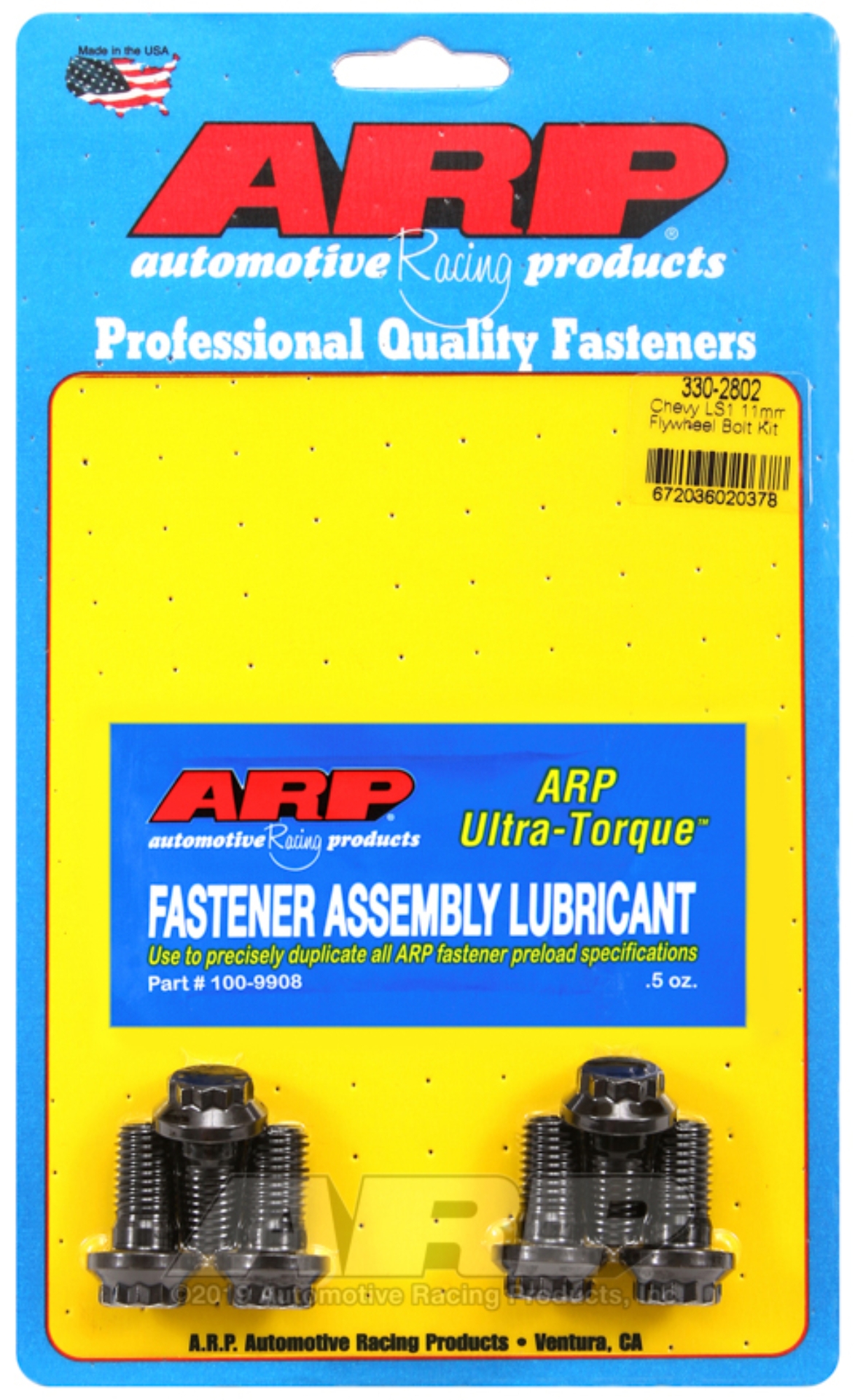 Picture of ARP Chevrolet LS Gen III/IV 0.880in UHL Flexplate Bolt Kit - 1/2 12pt Socket Size