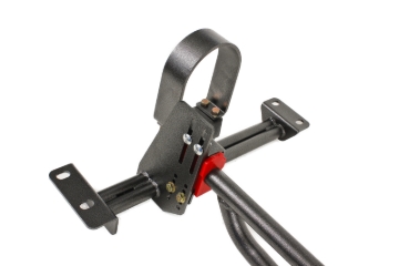 Picture of BMR 93-02 F-Body w/ DSL Torque Arm Tunnel Mount (For Stock Exhaust) - Black Hammertone