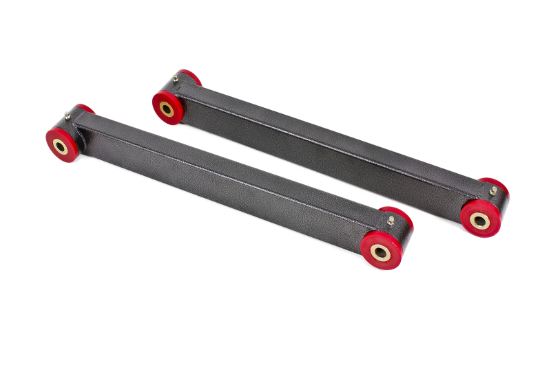 Picture of BMR 05-14 S197 Mustang Non-Adj. Boxed Lower Control Arms (Polyurethane) - Black Hammertone