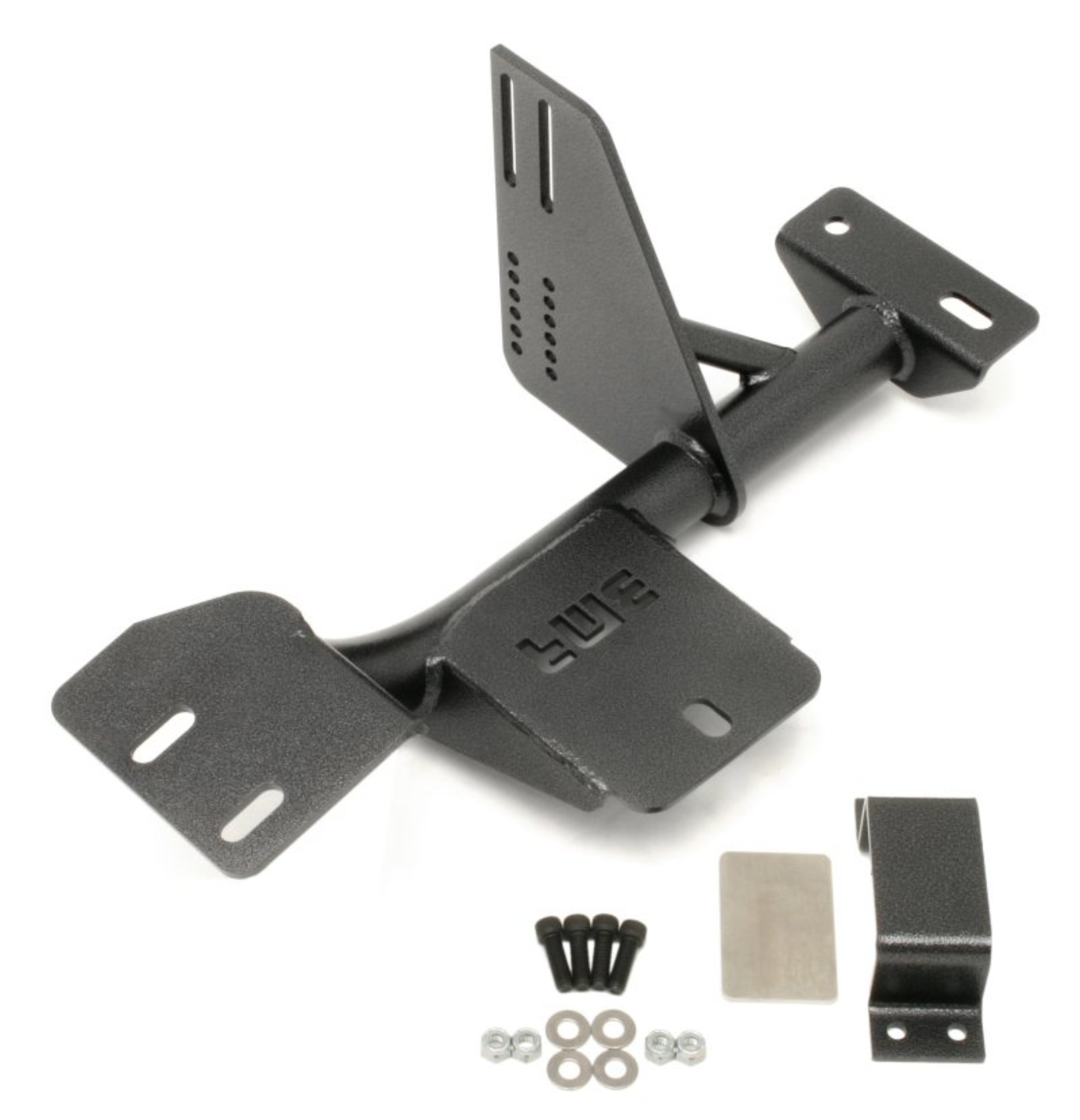 Picture of BMR 98-02 4th Gen F-Body Torque Arm Relocation Crossmember TH350 / PG LS1 - Black Hammertone