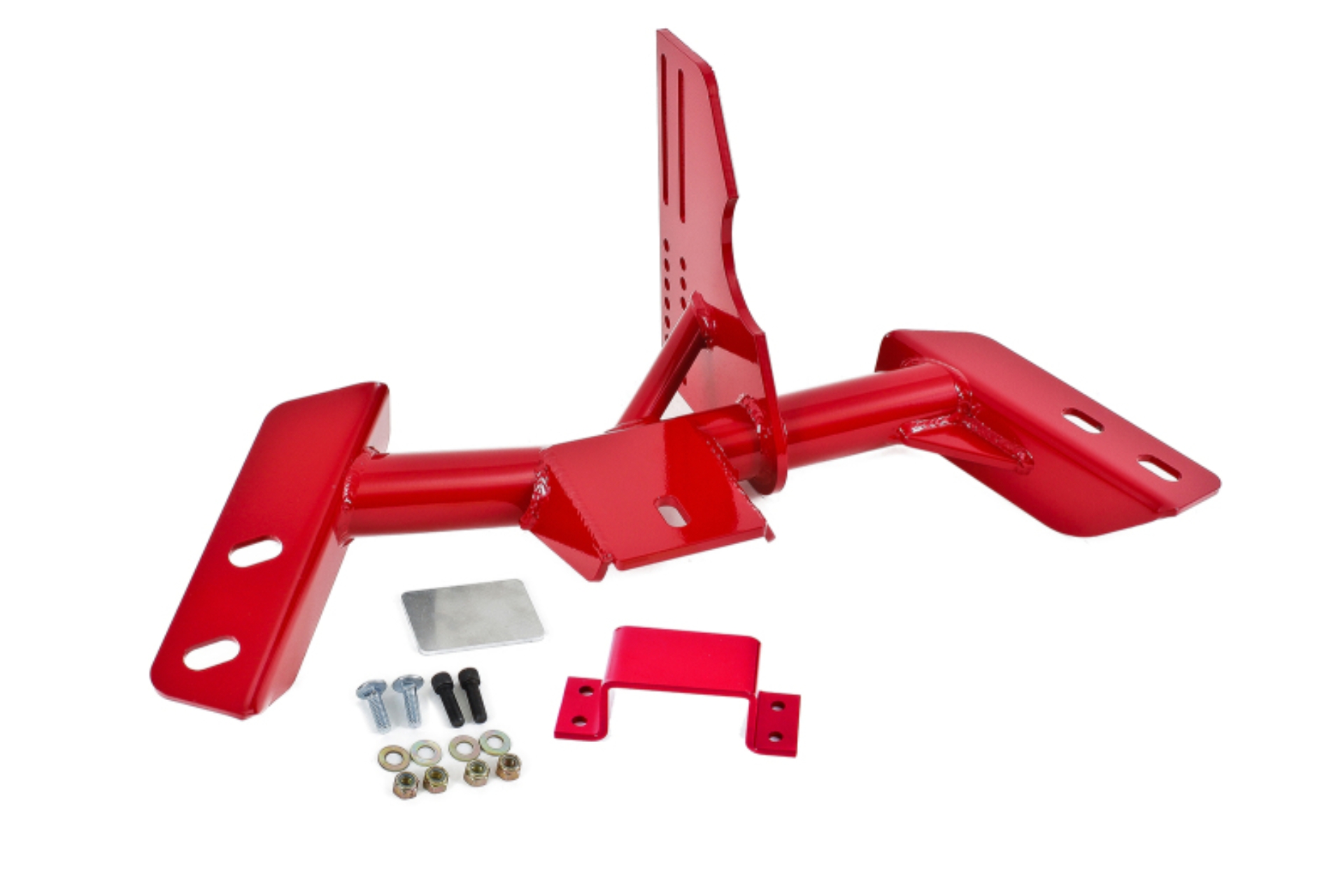 Picture of BMR 84-92 3rd Gen F-Body Torque Arm Relocation Crossmember TH700R4 / 4L60 - Red