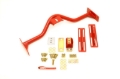 Picture of BMR 67-69 1st Gen F-Body Transmission Conversion Crossmember TH350/Powerglide/700R4/4L60E - Red