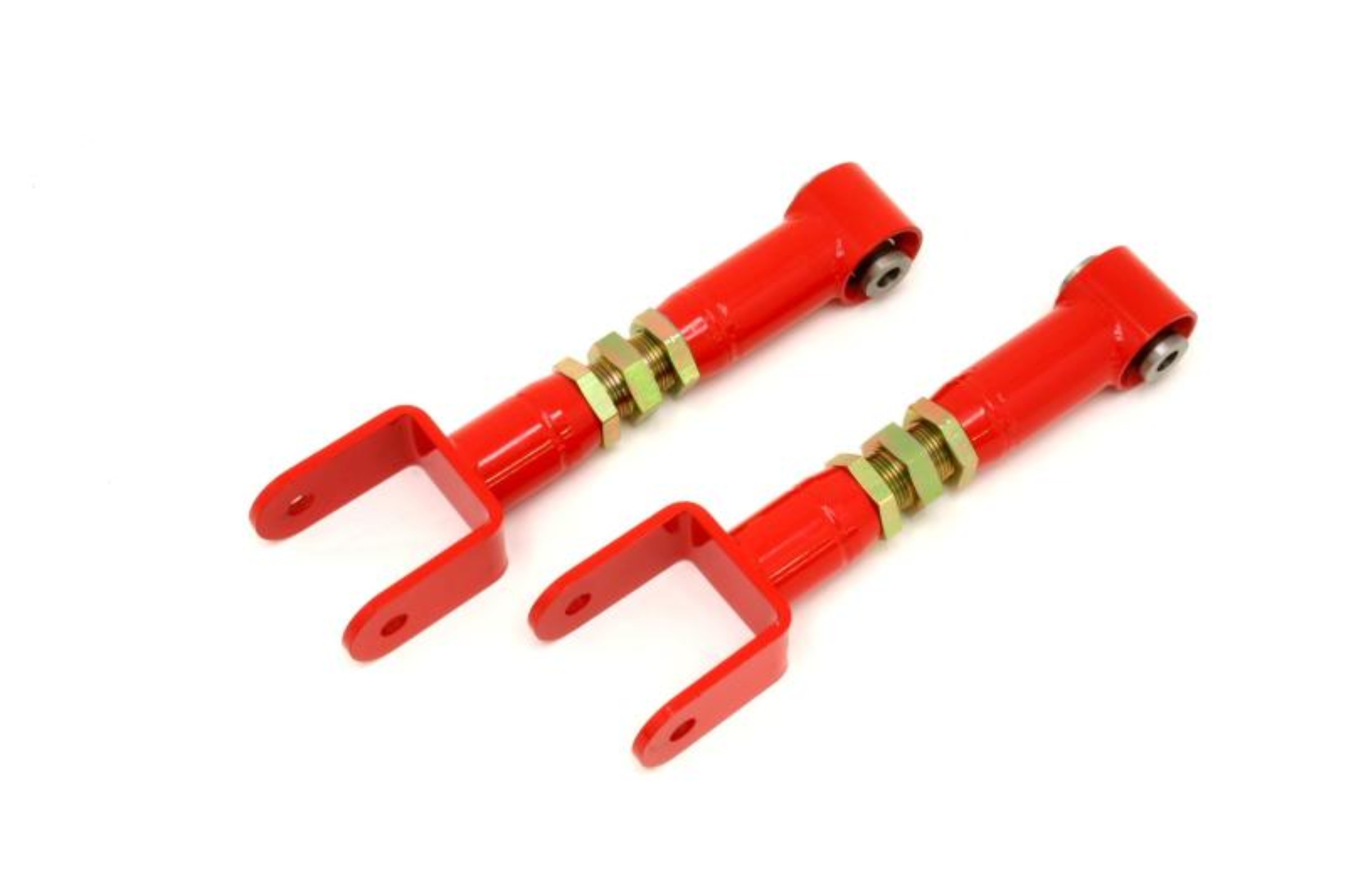 Picture of BMR 78-87 G-Body Upper Control Arms On-Car Adj. w/ Spherical Bearings - Red