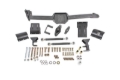 Picture of BMR 05-14 S197 Mustang Body Mount Watts Link Rod End/Poly w/ Adj. Axle Clamps - Black Hammertone