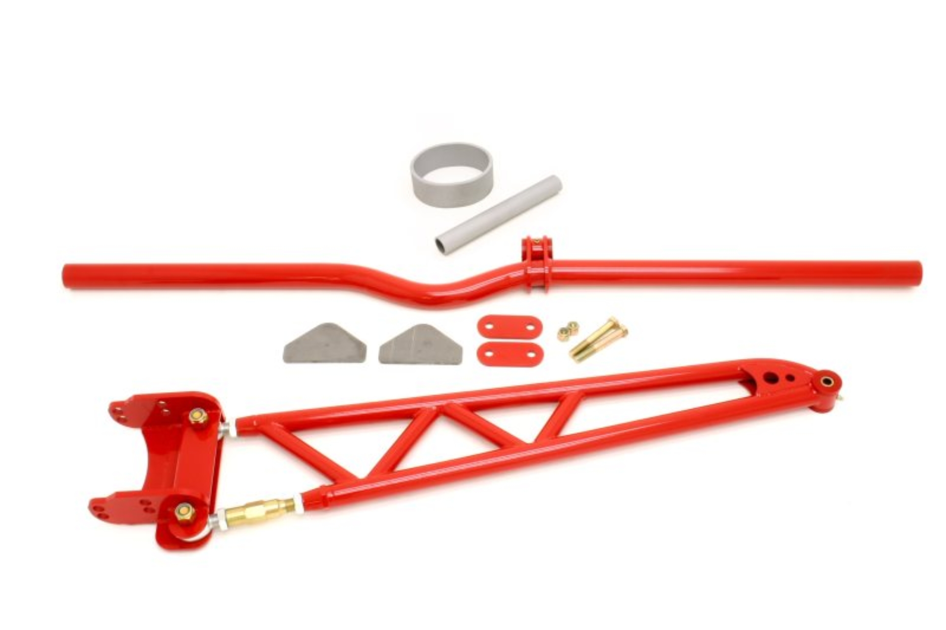 Picture of BMR 82-02 3rd Gen F-Body Chrome Moly Adj. Xtreme Torque Arm Kit - Red