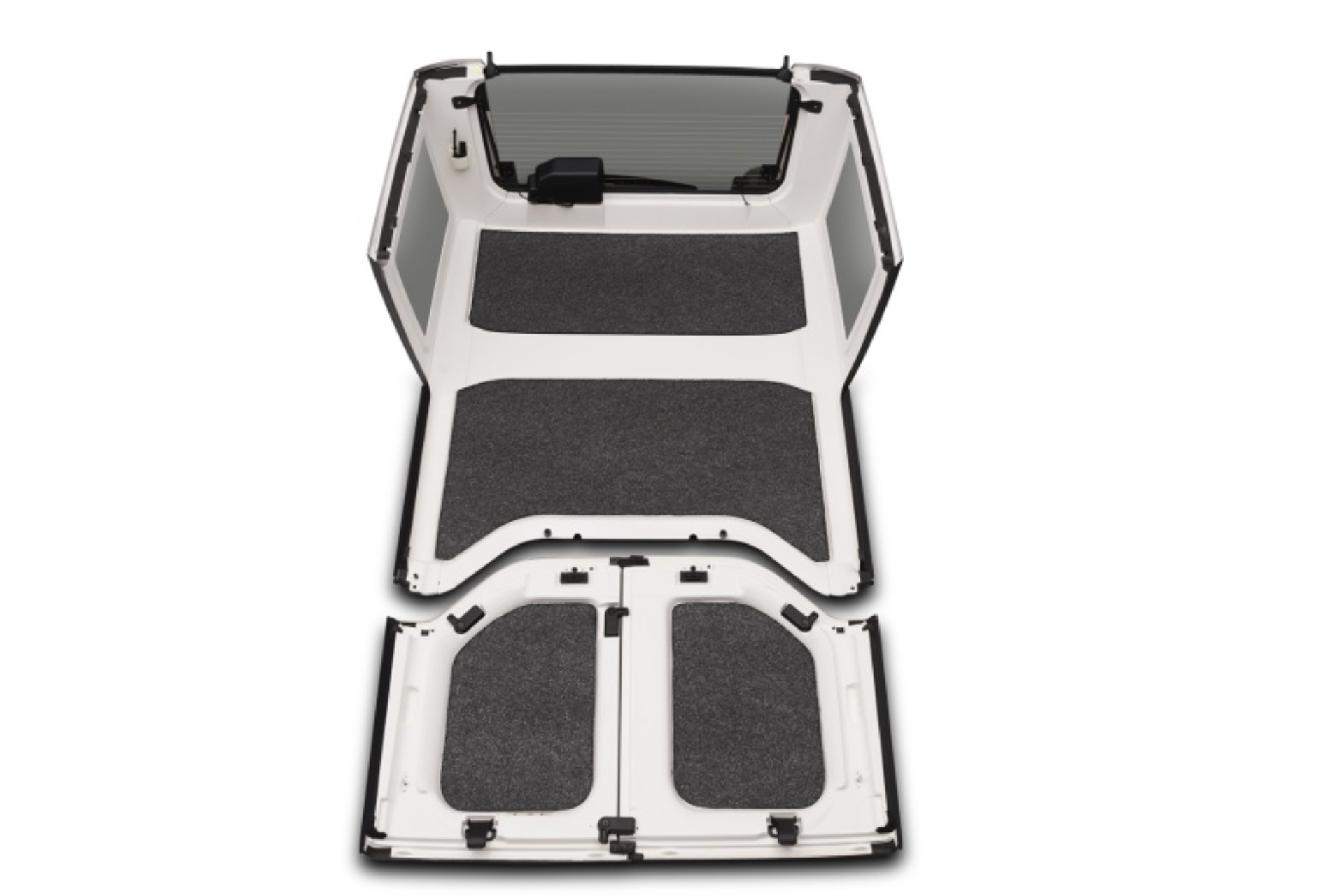 Picture of BED BedRug - Jeep Headliners - BedRug 11-17 Jeep Wrangler JK Unlimited 4DR HeadLiner bedHLJK114DRK