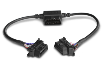 Picture of AMP Research PowerStep Plug N Play Pass Thru Harness - Black - Clip In OBD Plug (Ram & Toyota Only)