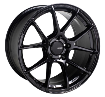 Picture of Enkei TS-V 18x8 5x100 45mm Offset 72.6mm Bore Gloss Black Wheel