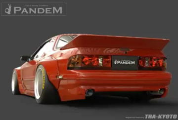 Picture of GReddy Pandem 85-92 Mazda RX-7 FC3S Rear Diffuser from gre17040330