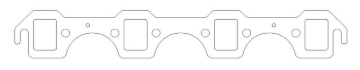 Picture of Cometic Ford SB 1.120in x 1.480in Port .030in MLS Exhaust Gasket