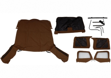 Picture of Rampage 1997-2006 Jeep Wrangler(TJ) Complete Top - Spice Denim