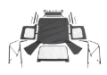 Picture of Rampage 86-95 Jeep Wrangler CJ7/YJ Complete Top - Black Diamond
