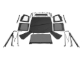 Picture of Rampage 1976-1983 Jeep CJ5 Complete Top - Black Denim