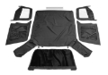 Picture of Rampage 1997-2006 Jeep Wrangler(TJ) OEM Replacement Top - Black Diamond