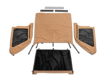 Picture of Rampage 1997-2006 Jeep Wrangler(TJ) Frameless Soft Top Kit - Spice